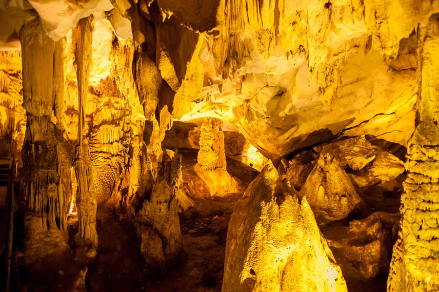 Dupnisa cave in Demirkoy, Kirklareli, Turkey