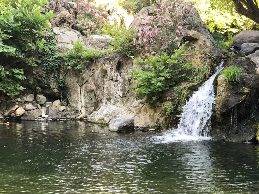 A view from Turkmen waterfall