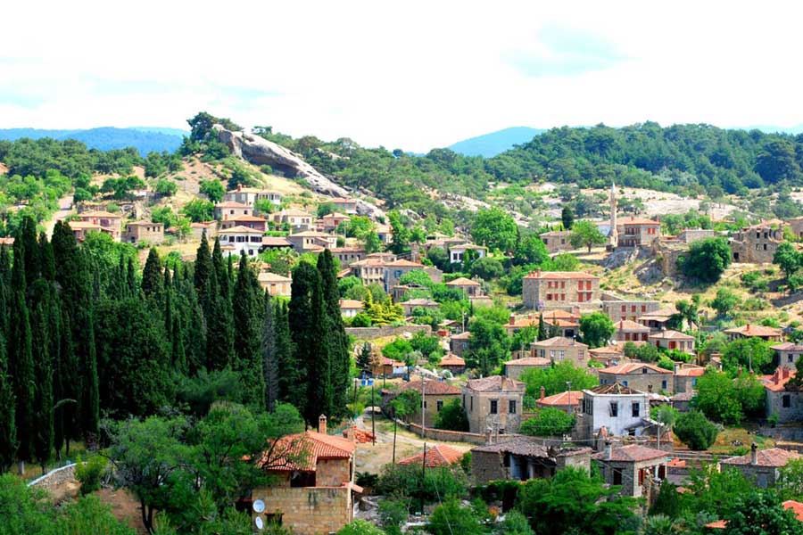 A view from Yesilyurt in Mugla