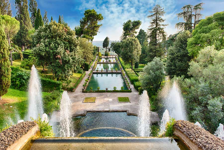 Villa d'Este in Tivoli