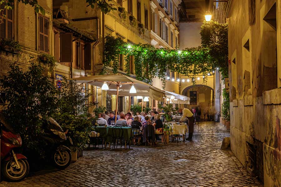 Trastevere Street, Rome